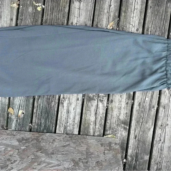 Long Grey Stretch Wide Leg Pants Size 4XL - Picture 4 of 7